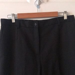Black womans wool Pendleton pants